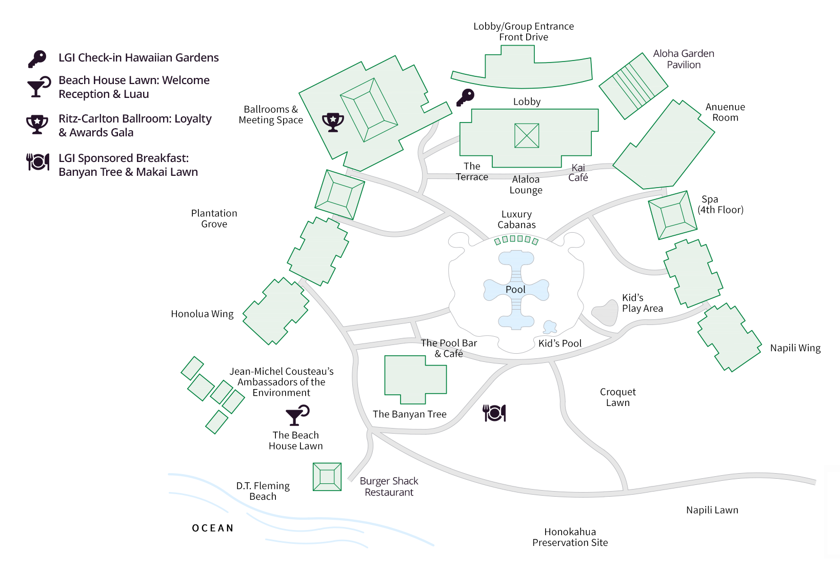 Ritz Carlton Site Plan